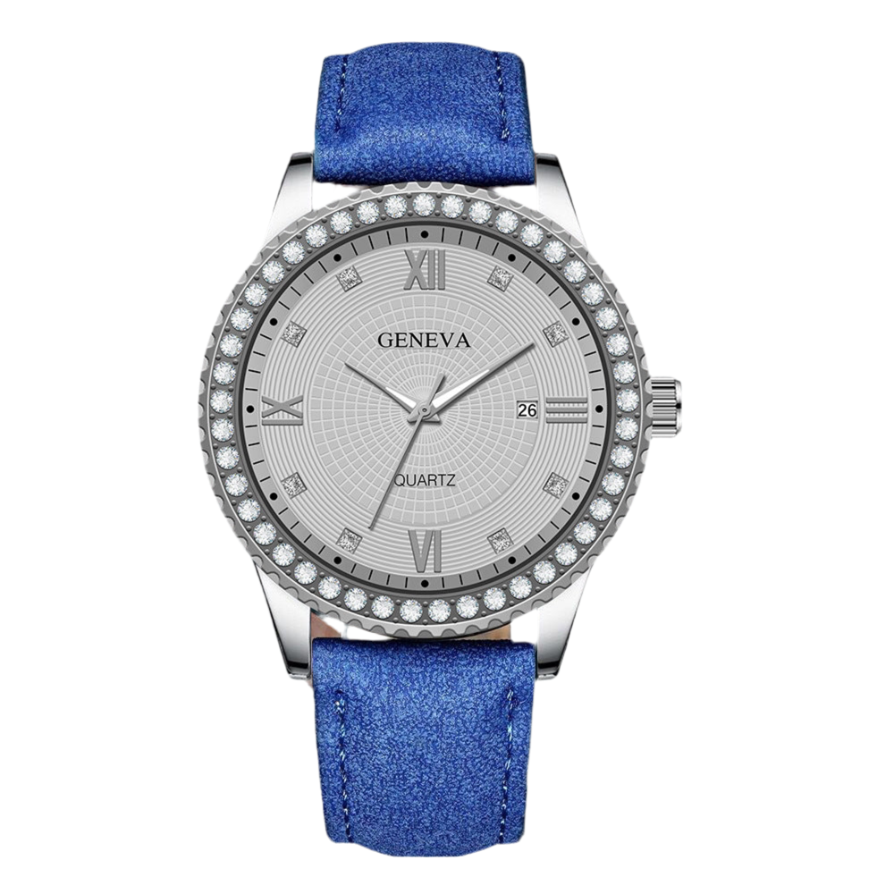 Watch Men's Steel Band Watch Fashion Calendar Quartz Strap Watch