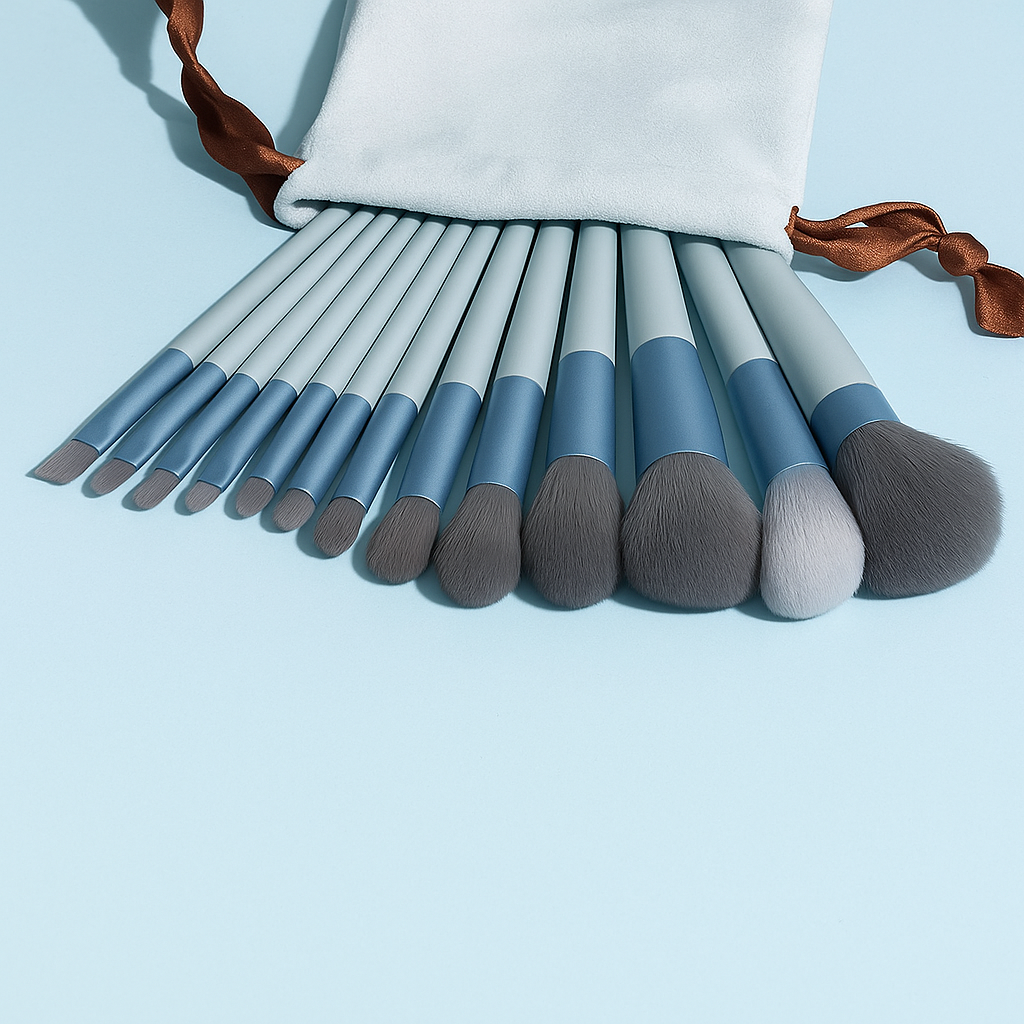 13Pcs Makeup Brush Set Make Up Concealer Brush Blush Powder Brush Eye Shadow Highlighter Foundation Brush Cosmetic Beauty Tools