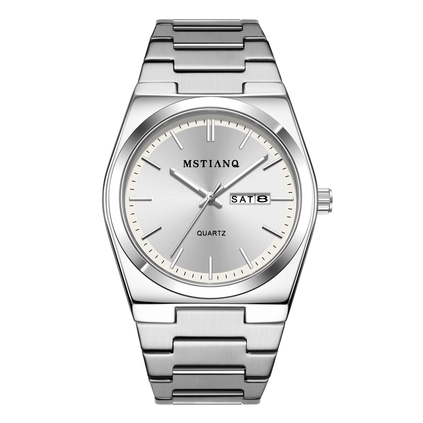 Stainless Steel Men’s Quartz Watch — Water-Resistant | Classic Style