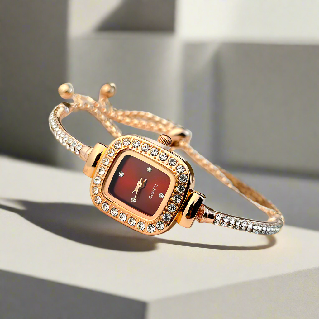 Fashion Diamond Square Women's Watch