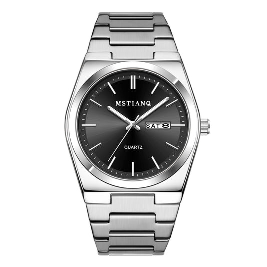 Stainless Steel Men’s Quartz Watch — Water-Resistant | Classic Style