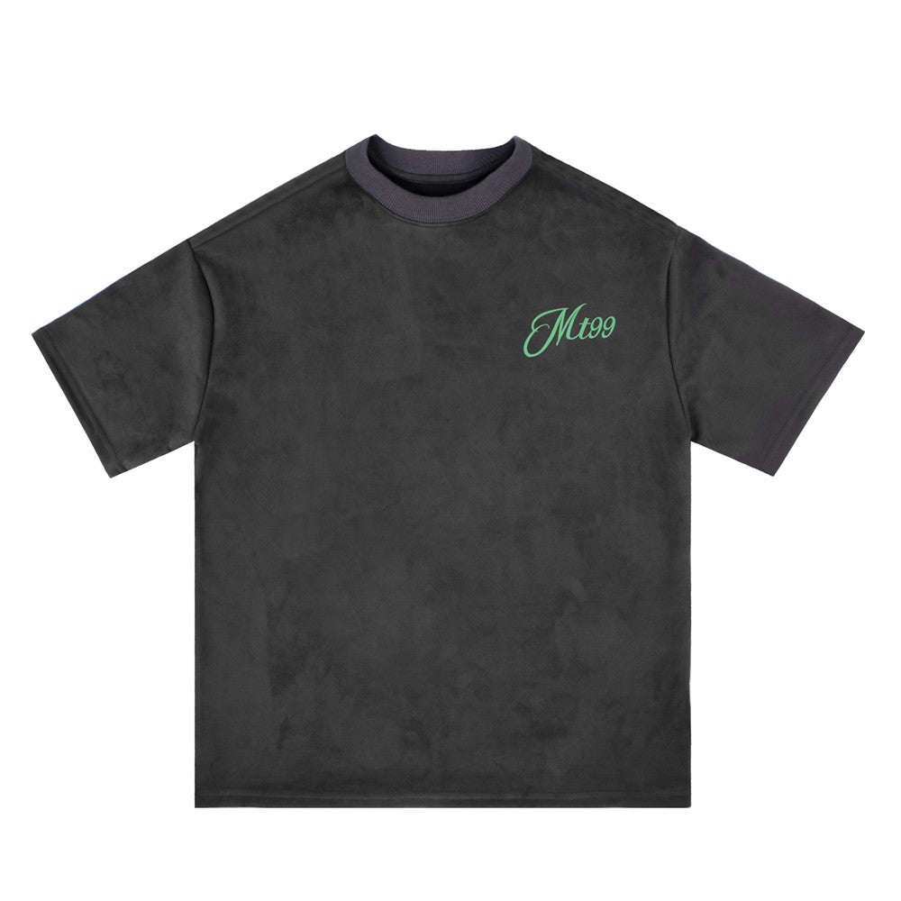 Loose Fit Cotton Graphic T-Shirt – Casual Streetwear Tee for Men