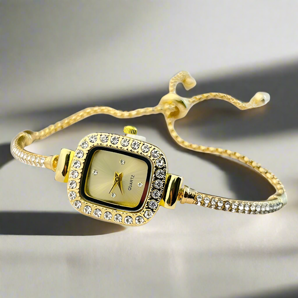 Fashion Diamond Square Women's Watch