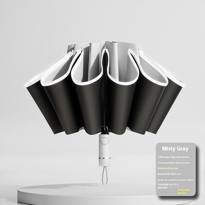 Fully Automatic Reverse Sunny And Rainy Sun-proof UV Umbrella