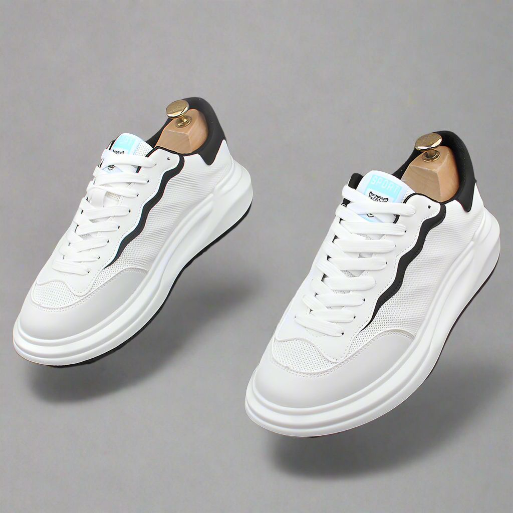 New Versatile Men's Rubber Small White sneakers