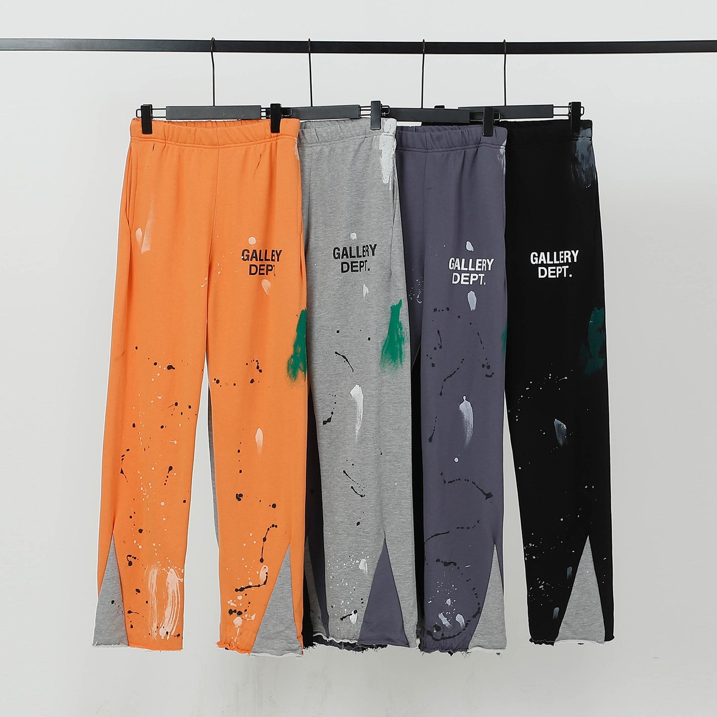 Paint Splatter Bootcut Sweatpants