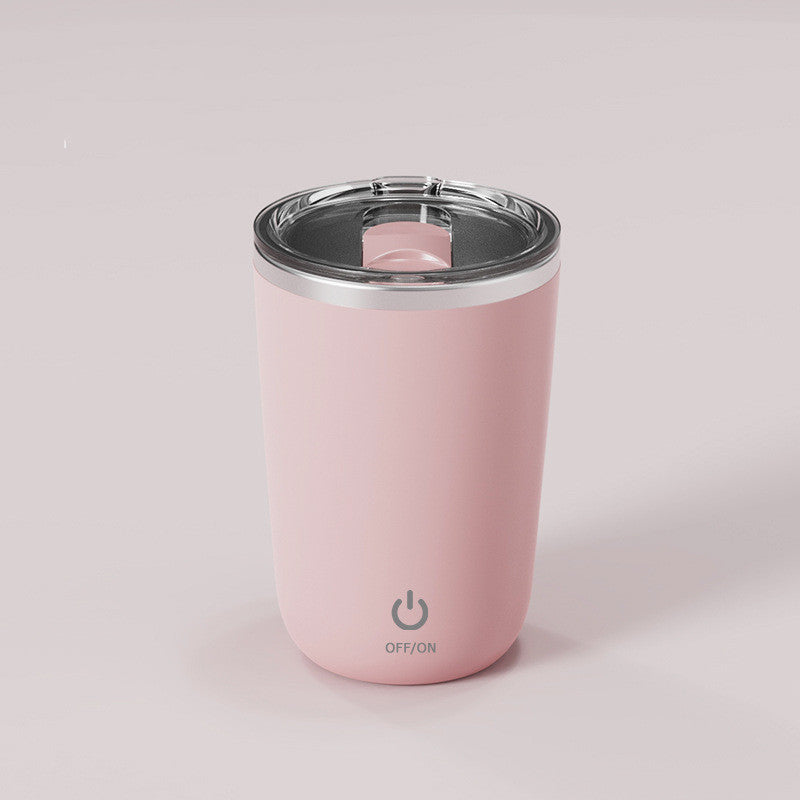 Automatic Self Stirring Mug Coffee Milk Juice Mixing Cup Electric Stainless Steel Lazy Rotating Mug Magnetic Stirring Cup Kitchen Gadgets
