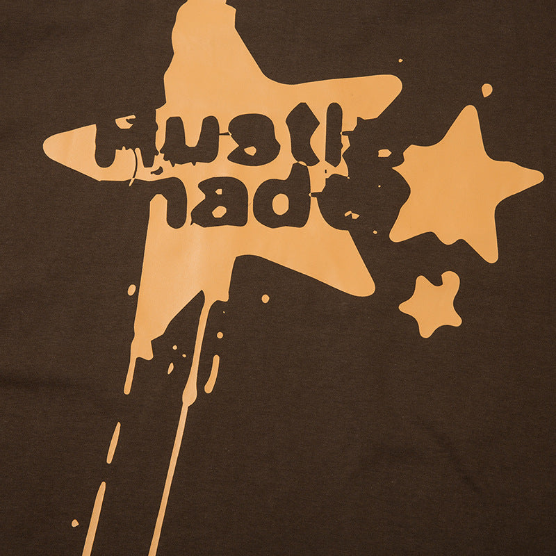 High Street Cotton Graphic T-Shirt – Casual Streetwear Tee