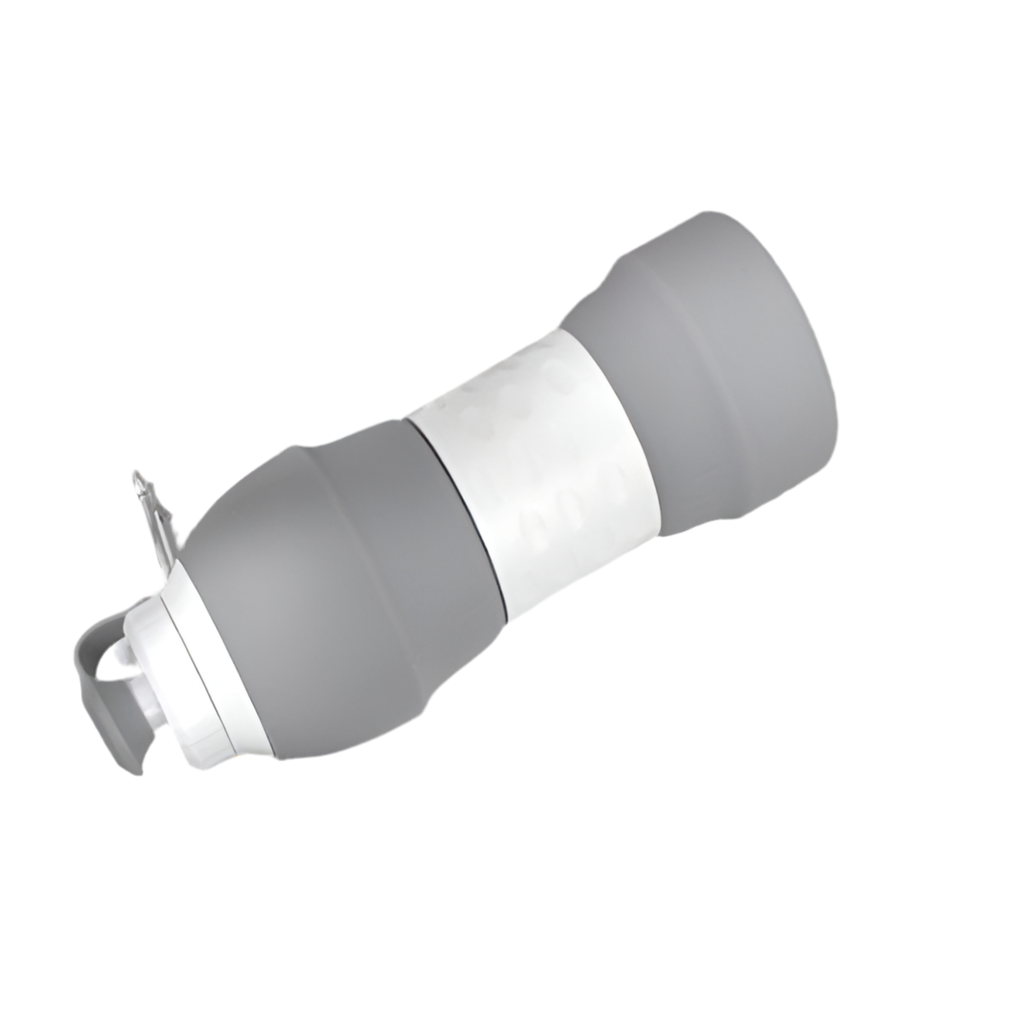 Silicone folding water bottle