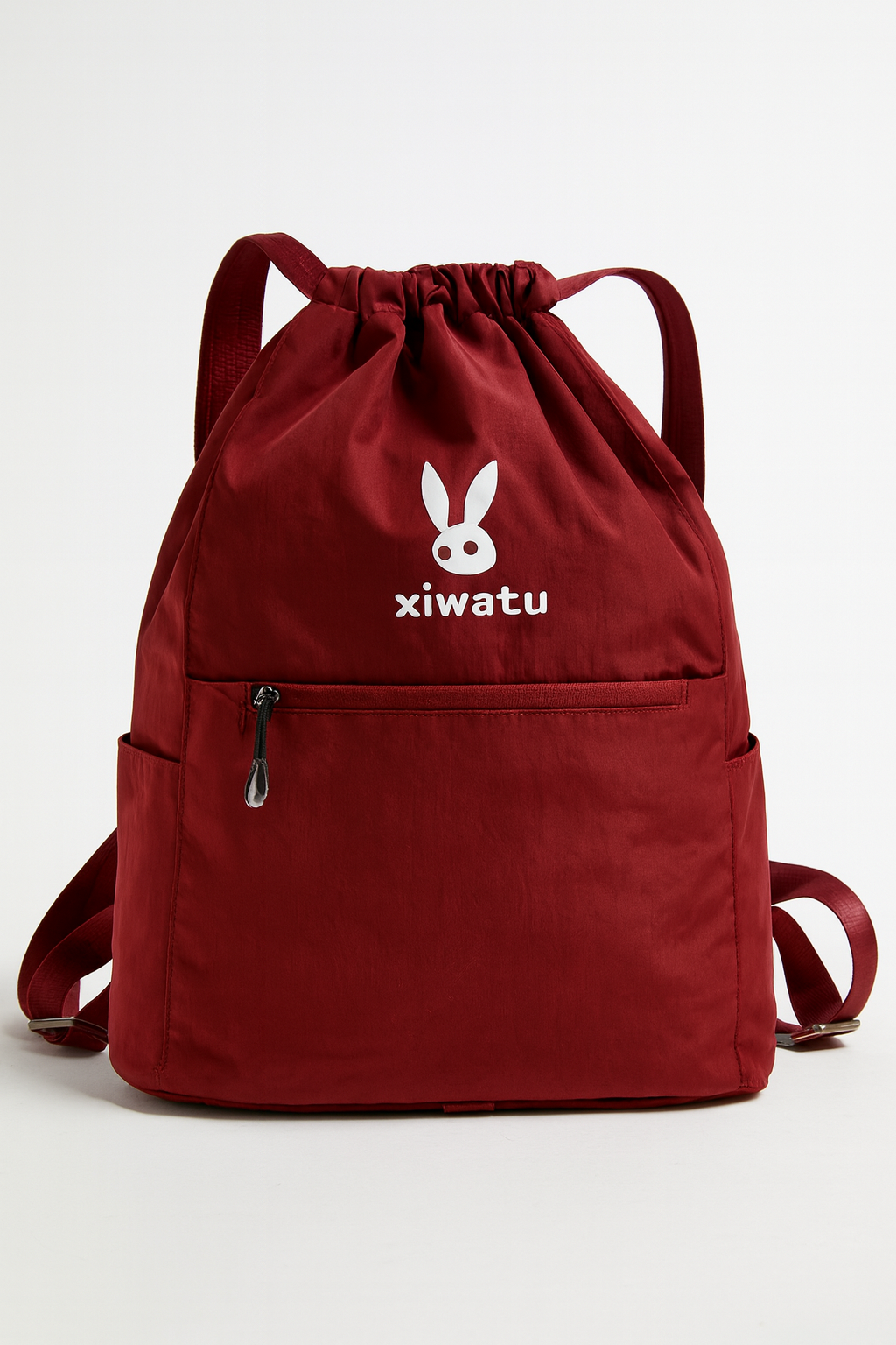 Portable Folding Backpack Sports Fitness Drawstring Leisure Beam