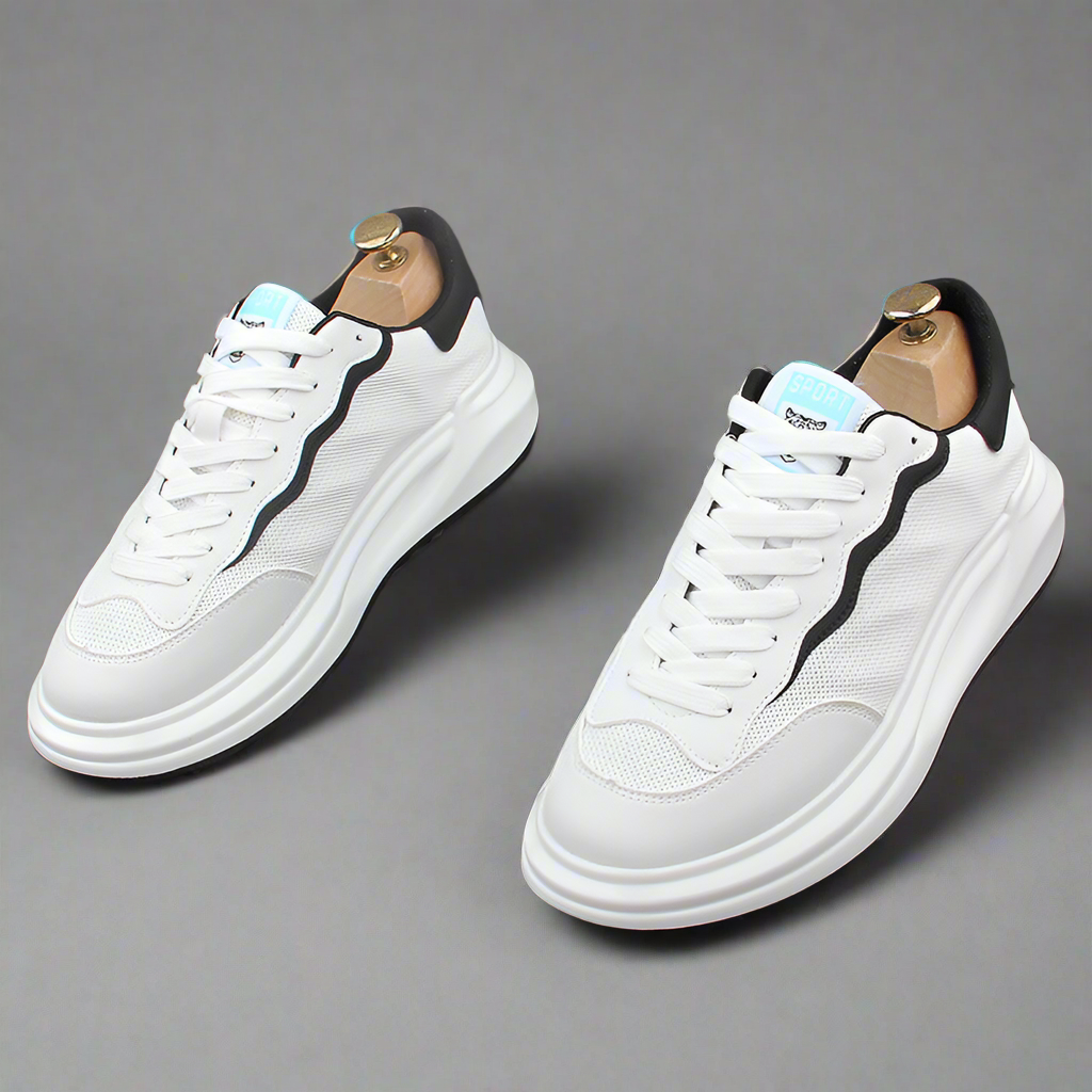 New Versatile Men's Rubber Small White sneakers