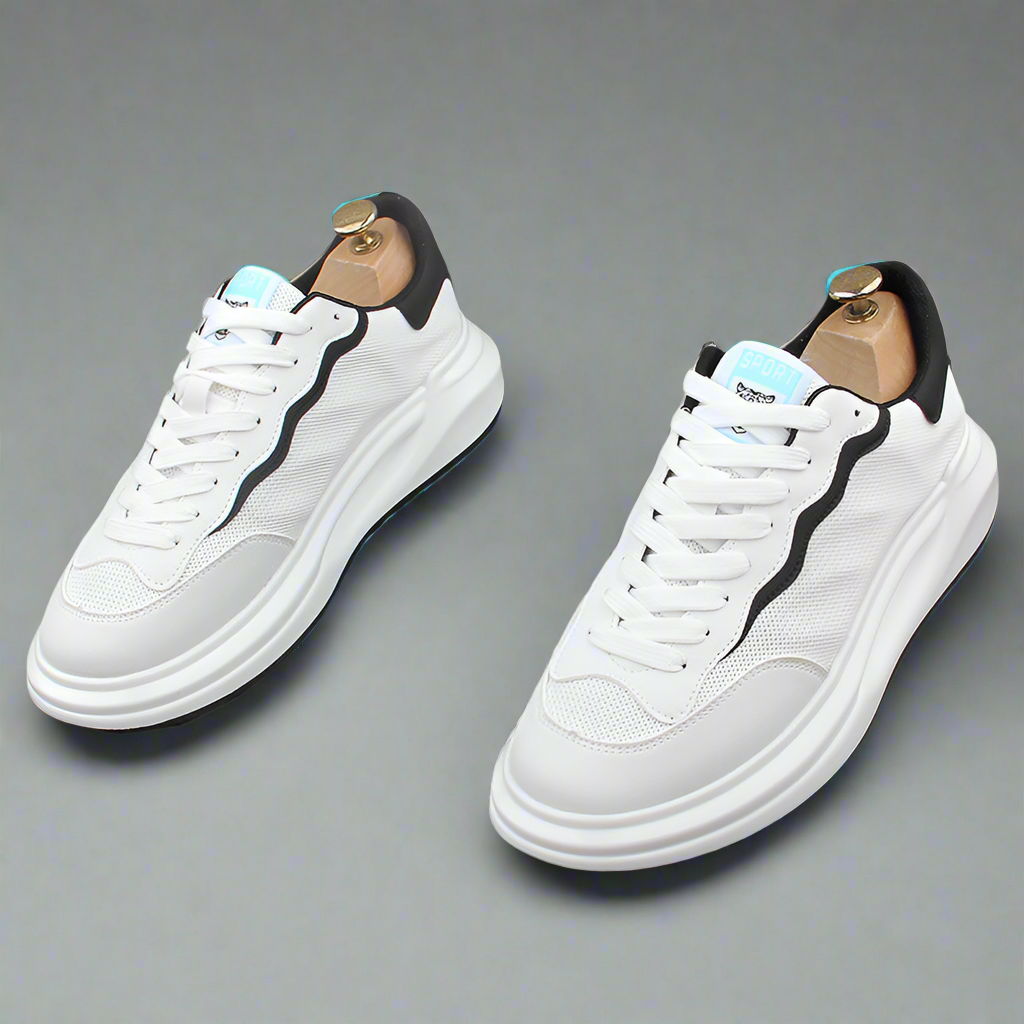 New Versatile Men's Rubber Small White sneakers