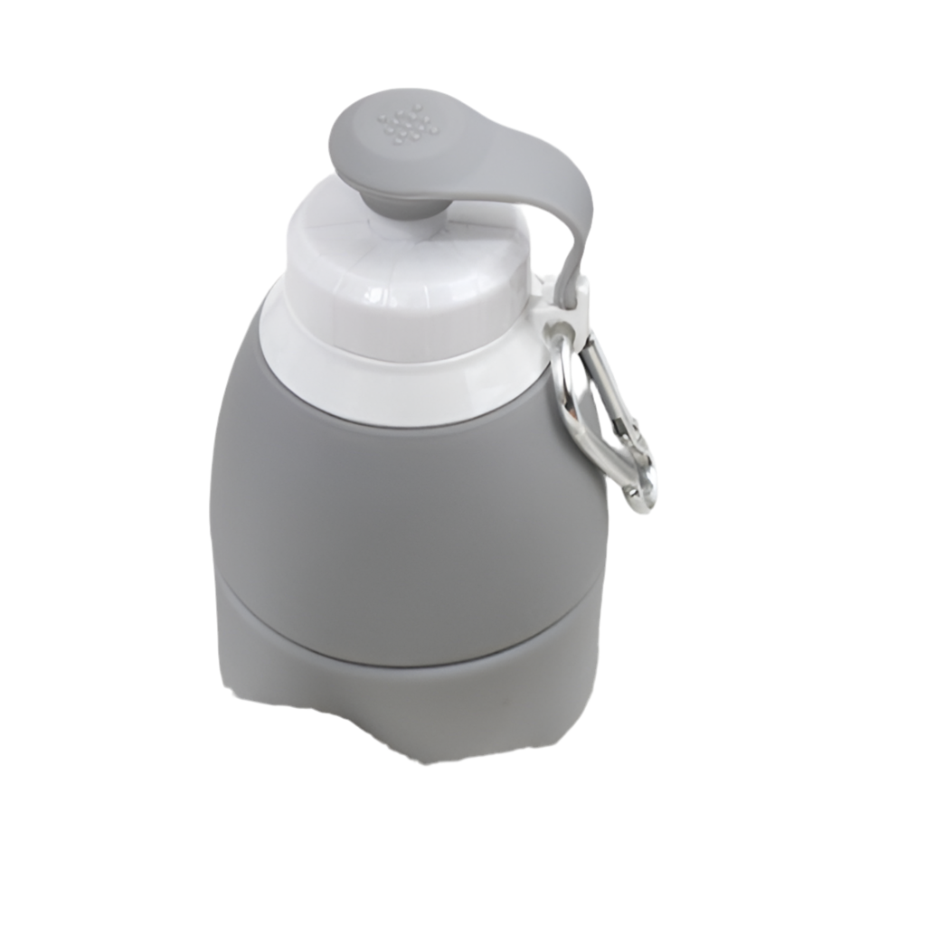 Silicone folding water bottle
