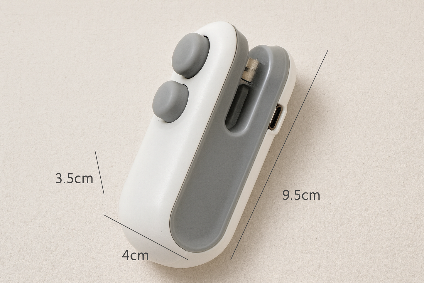 Chip Bag Sea Sealing Machine Handheld Sealer Portable Sealer USB Rechargeable For Food Storage Clip Bag Kitchen Gadgets