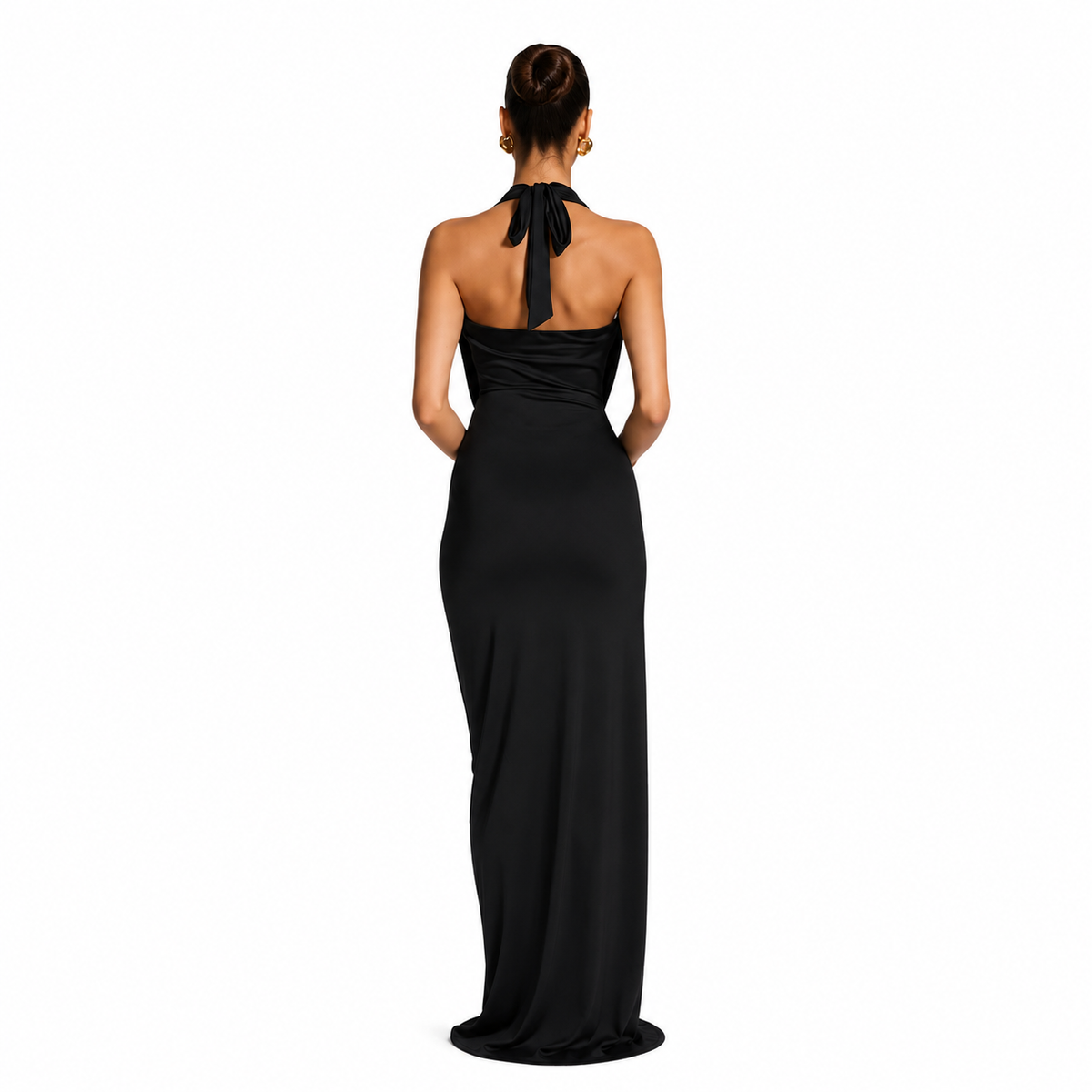 The Muse Deep-V Dress