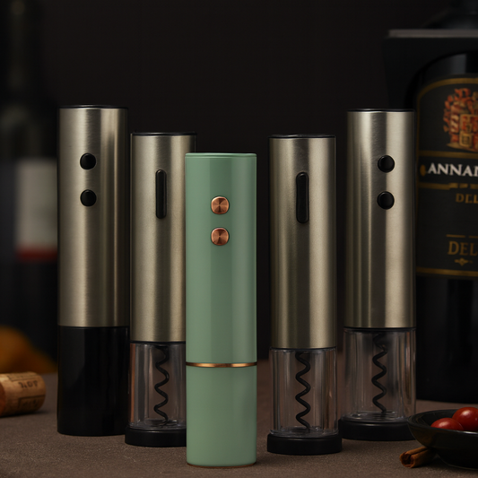 Stainless Steel Wine Electric Bottle Opener Creative Rechargeable