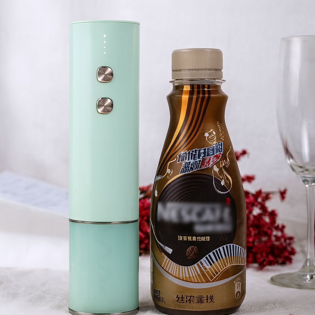 Stainless Steel Wine Electric Bottle Opener Creative Rechargeable
