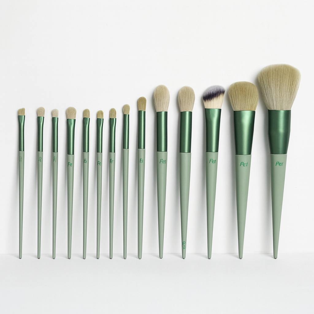 13Pcs Makeup Brush Set Make Up Concealer Brush Blush Powder Brush Eye Shadow Highlighter Foundation Brush Cosmetic Beauty Tools