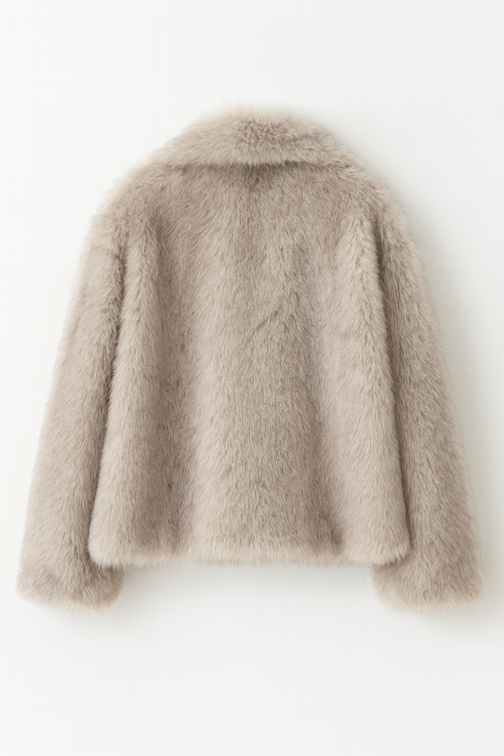 Winter Plush Coat Fashion Warm Thicken Fluffy Lapel Jacket Outwear Casual Long Sleeve Tops Womens Clothing