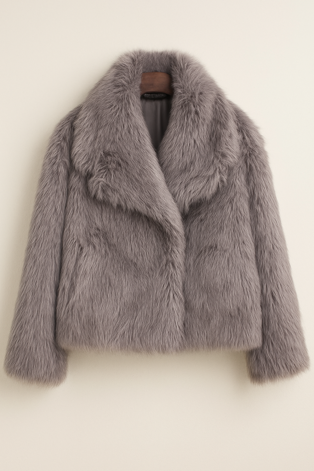Winter Plush Coat Fashion Warm Thicken Fluffy Lapel Jacket Outwear Casual Long Sleeve Tops Womens Clothing