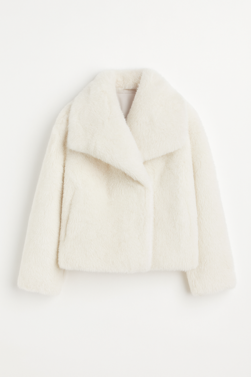 Winter Plush Coat Fashion Warm Thicken Fluffy Lapel Jacket Outwear Casual Long Sleeve Tops Womens Clothing