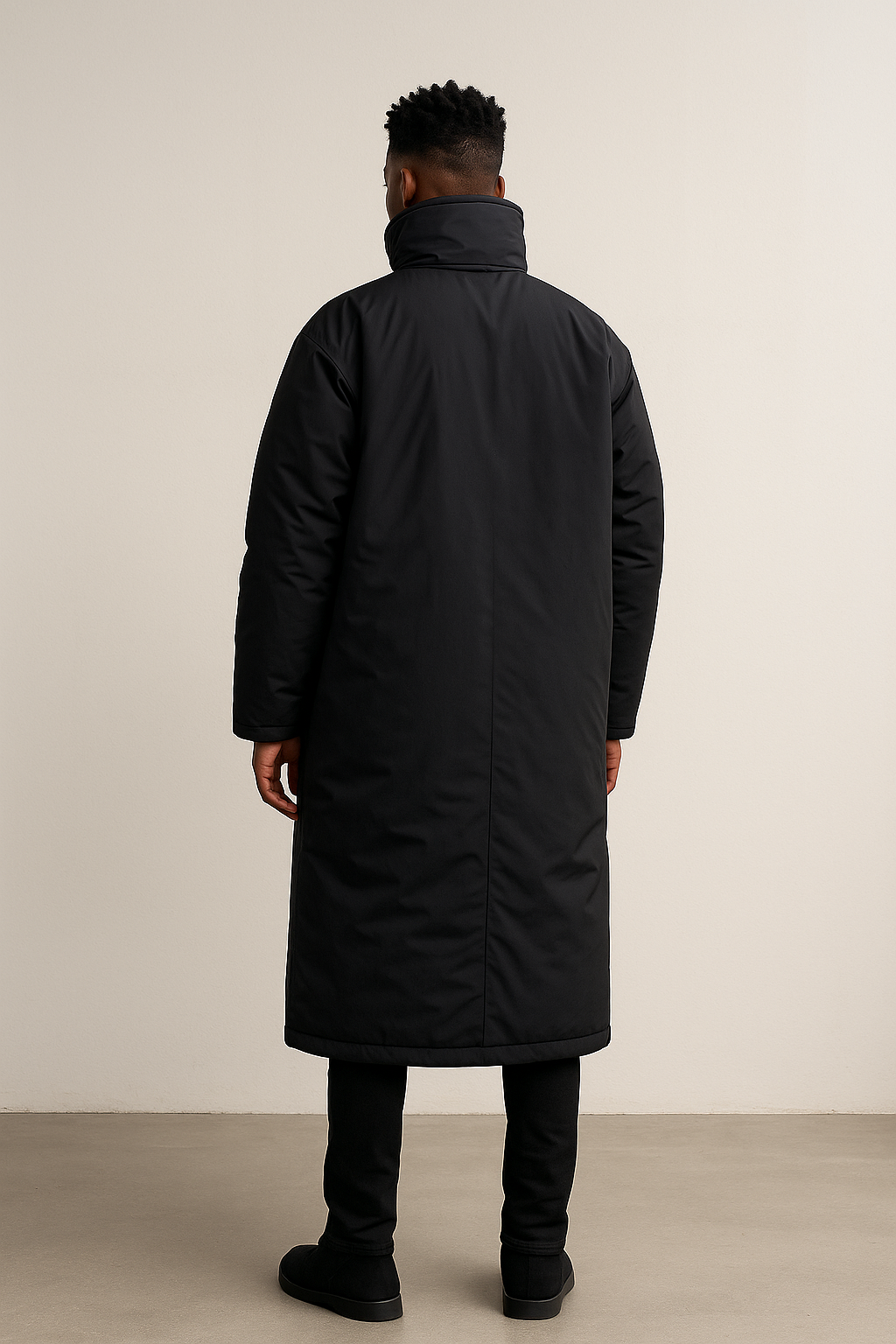 Sixmilude Stand-up Collar Windproof Padded Men's Jacket