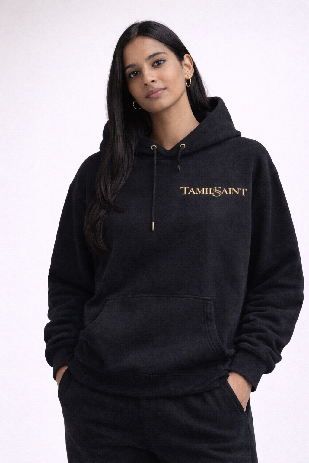 Tamilsaint Monogram Hoodie