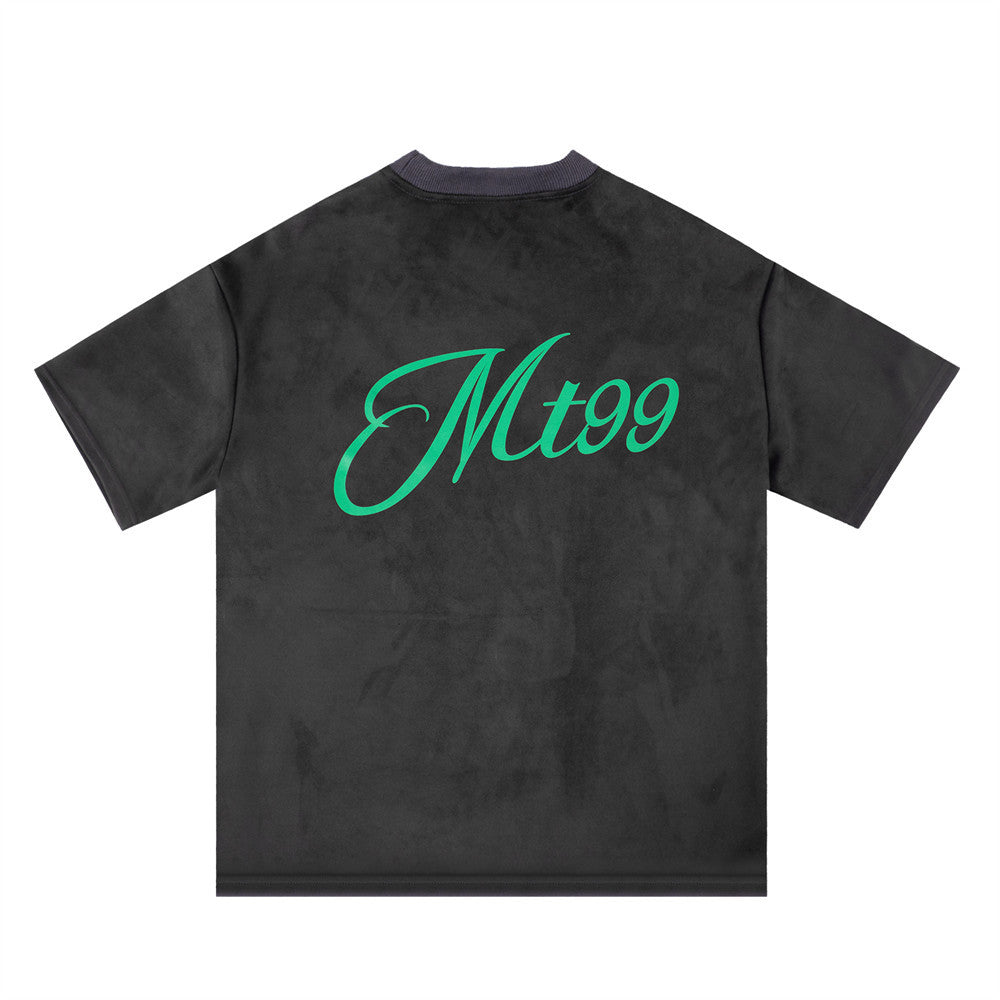 Loose Fit Cotton Graphic T-Shirt – Casual Streetwear Tee for Men