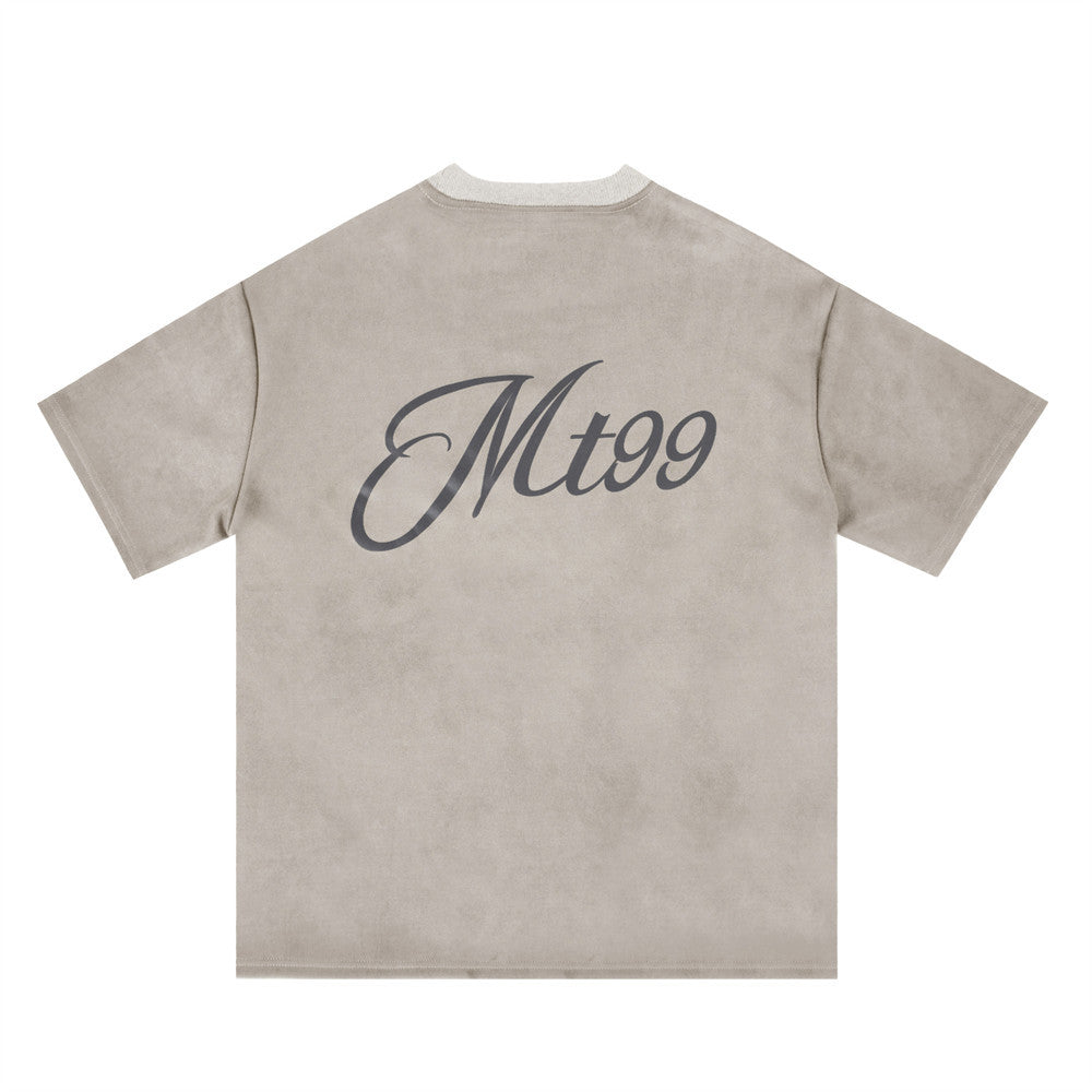 Loose Fit Cotton Graphic T-Shirt – Casual Streetwear Tee for Men