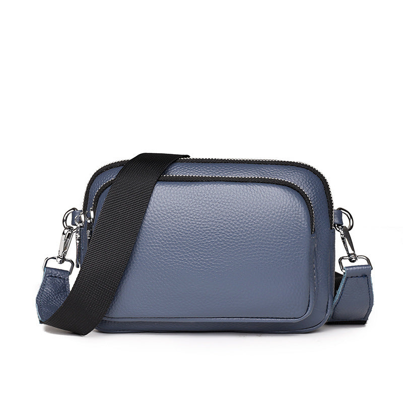 Trendy Fashion Multi-layer unisex Leather Handbag