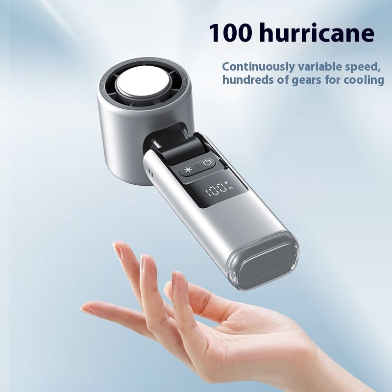 Super Chilled Cold Speed Fan. Display For Outdoor Camping Travel