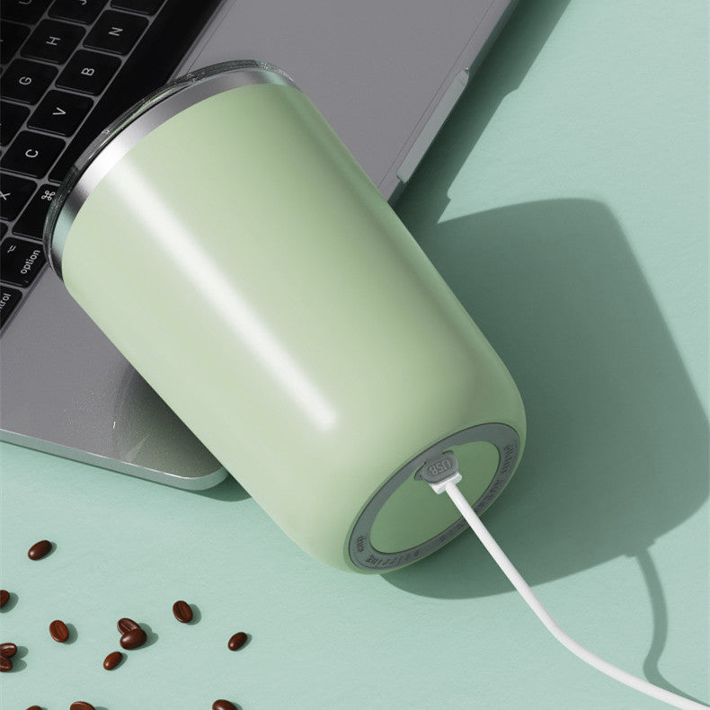 Automatic Self Stirring Mug Coffee Milk Juice Mixing Cup Electric Stainless Steel Lazy Rotating Mug Magnetic Stirring Cup Kitchen Gadgets